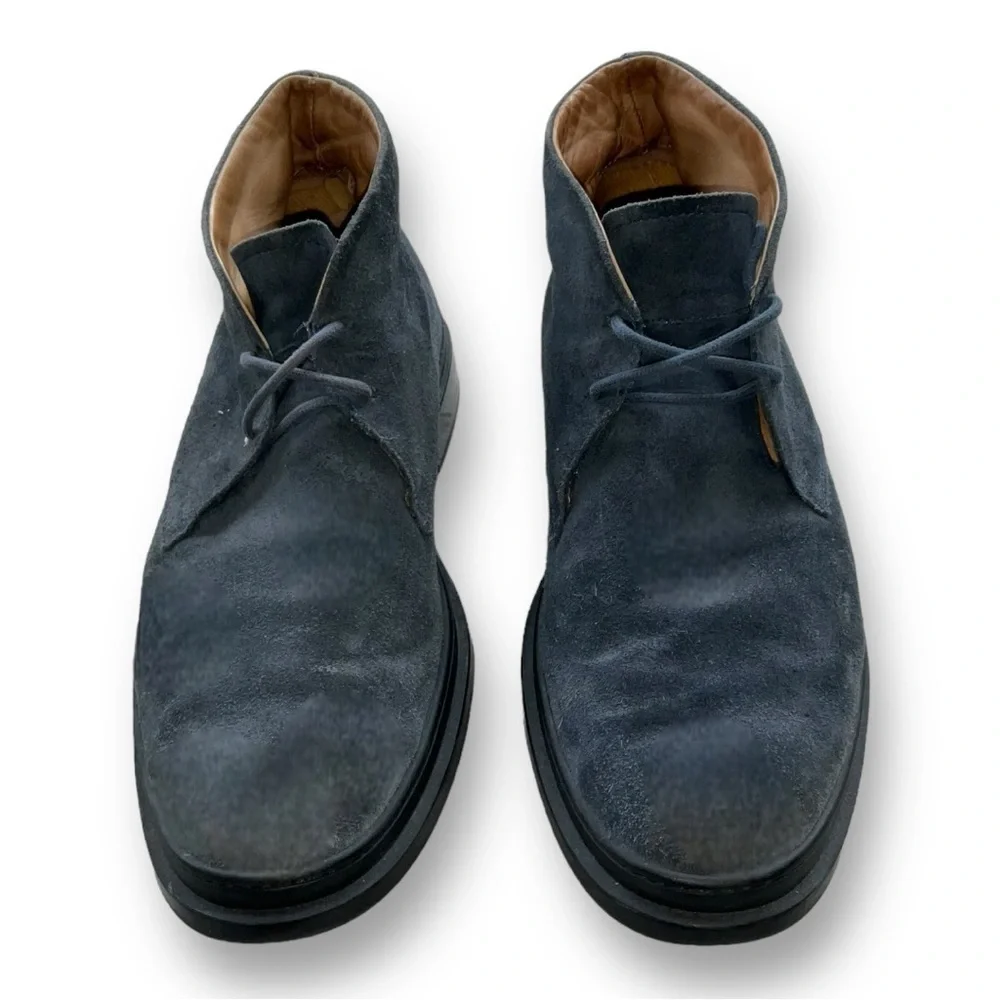 💥 Tod’s‎ Blue Suede Chukka Boots 👞 Men’s 9.5